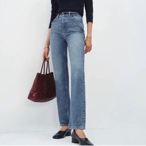Reformation Cynthia High Rise Straight Jeans Women’s Size 30 Button Fly